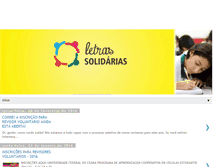 Tablet Screenshot of letrassolidarias.com